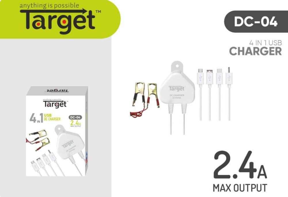 Target DC-04 4 IN 1 CHARGER